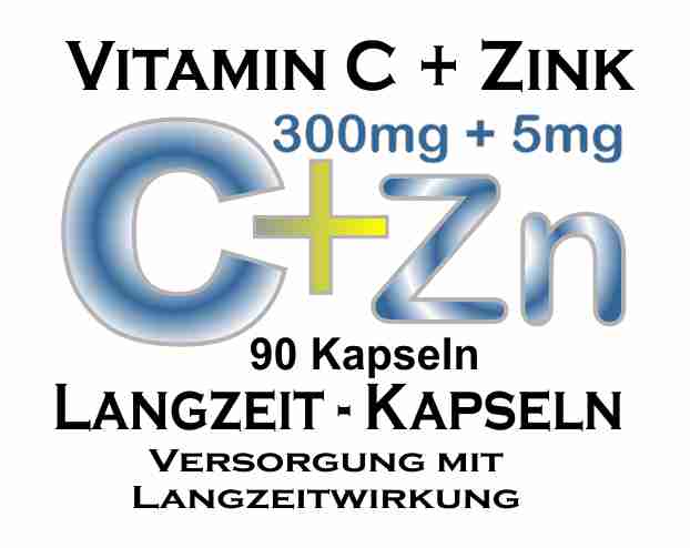 Vitamin C 300mg  mit Zink 5mg