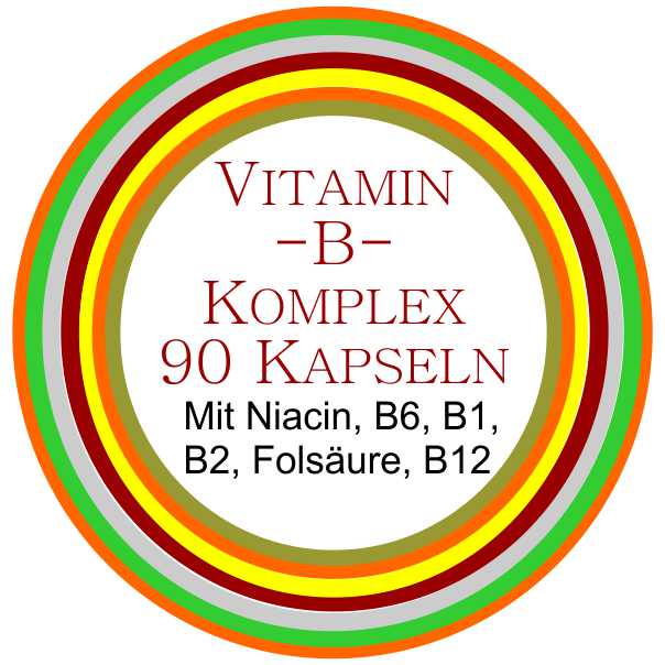 Vitamin B Komplex für Haut & Nerven