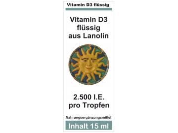 Vitamin D3 Flüssig Flasche 15 ml